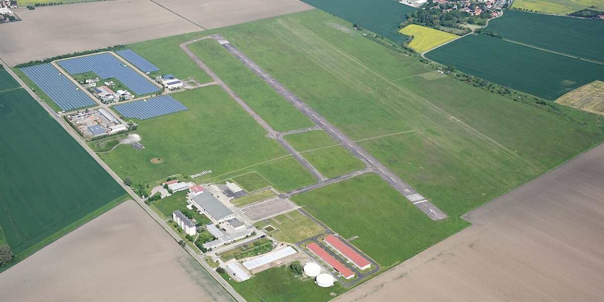 Flugplatz Halle-Oppin EDAQ für Privatpiloten ein Ausflugziel