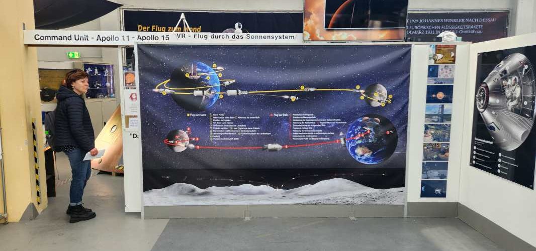 Reisebericht Dessau EDAD - mit dem Flugzeug zum Mond