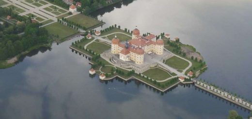 Schloss Moritzburg von Großenhain EDAK für Privatpiloten ein Ausflugziel von vielen im Trend liegenden Ausflugszielen und Ausflugsideen, von jeden Flugplatz gibt es Ausflugziele zu entdecken