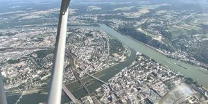 Deutsches Eck von EDRK Koblenz-Winningen für Privatpiloten ein Ausflugziel von vielen im Trend liegenden Ausflugszielen und Ausflugsideen, von jeden Flugplatz gibt es Ausflugziele zu entdecken